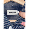 Taylor Stitch The Jack Roped Indigo Button Down Shirt Mens 44 XL NWOT MSRP $138