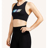 Peloton Womens Small Black SU221 Pace High Neck Sports Bra NWT