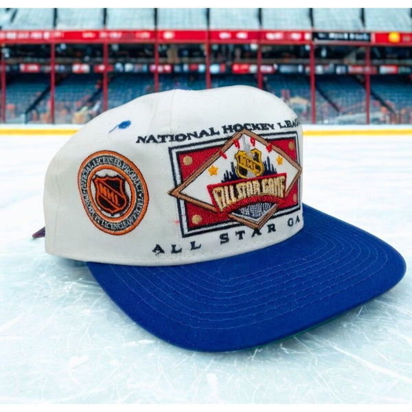 NHL All Star Game 1994 Starter Snapback Hat MSG Vintage NWT Tri Power