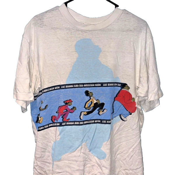 Fat Albert And The Junkyard Gang Sz L Tshirt Vintage 1984 Single Stitch Thrashed