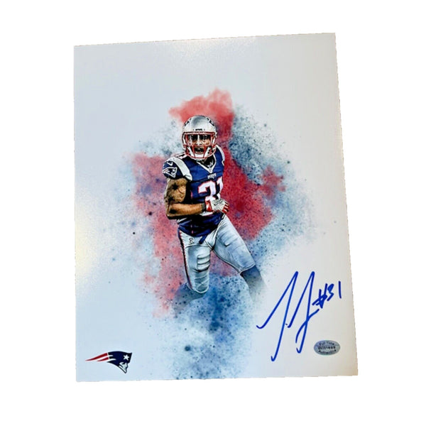 Jonathan Jones New England Patriots Signed 8x10 Photo W/ COA