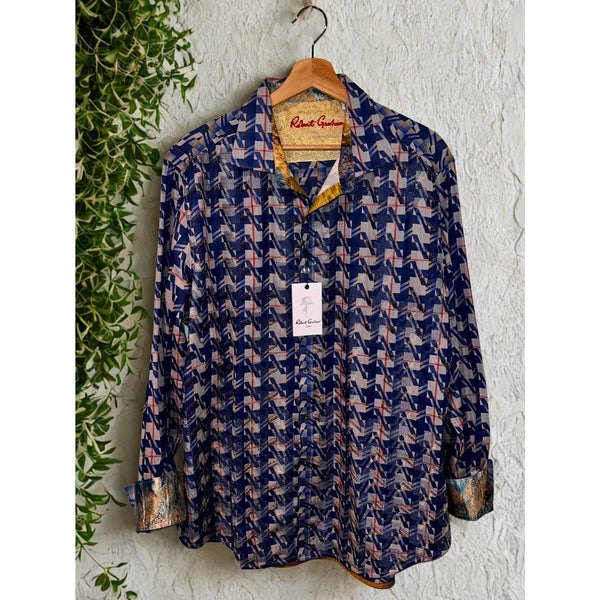 Robert Graham “Making Waves” Limited Edition Shirt #329/545 Men’s XL NWT
