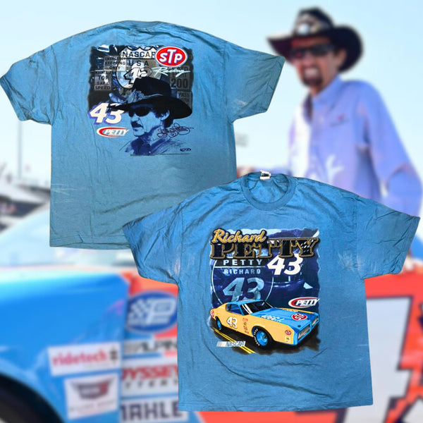 Richard Petty STP Drivers Shirt Sz. 2XL The King Forever Forty Three VTG