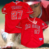 Mike Trout Los Angeles Angels Rookie Era Jersey 50 Majestic Authentic Deadstock