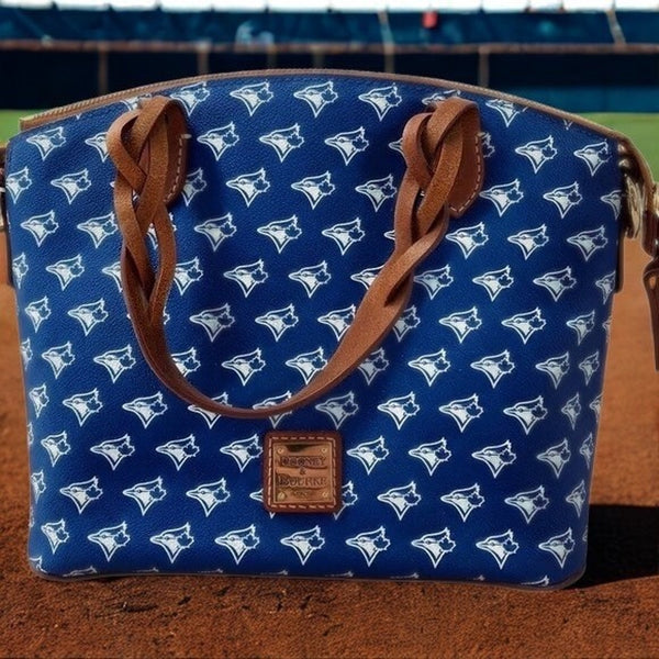 Toronto Blue Jays Dooney & Bourke Celeste Small Satchel Purse NWOT