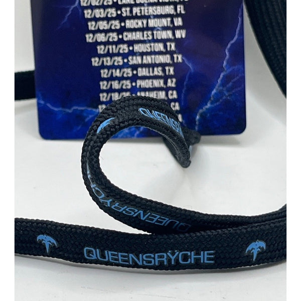 Queensryche Signed VIP Pass Ticket Volume & Vengeance Tour 2025 Grillo Wilton EJ