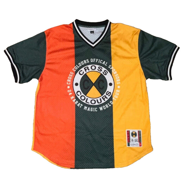 Mitchell & Ness Bruno Mars 24K Magic Tour CXC Jersey Baseball Size XL