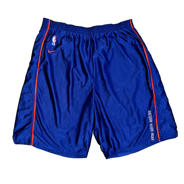 New York Knicks Nike Shorts Mens XL Reversible NBA Team Basketball Jersey RARE