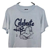 Celebrate Life Prayer T-Shirt Adult M Screen Stars Vintage Single-Stitch