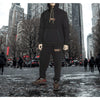 Nike NYC Chinatown New York City Sweatsuit Hoodie 2XL Pants XL EUC