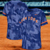 New York Mets Nike Dri-Fit Royal Camo Jersey Size 2XL NWOT RARE MLB Baseball