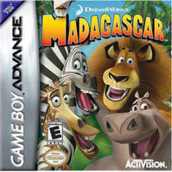 Madagascar (Nintendo Game Boy Advance, 2005) GBA Cartridge Only Authentic