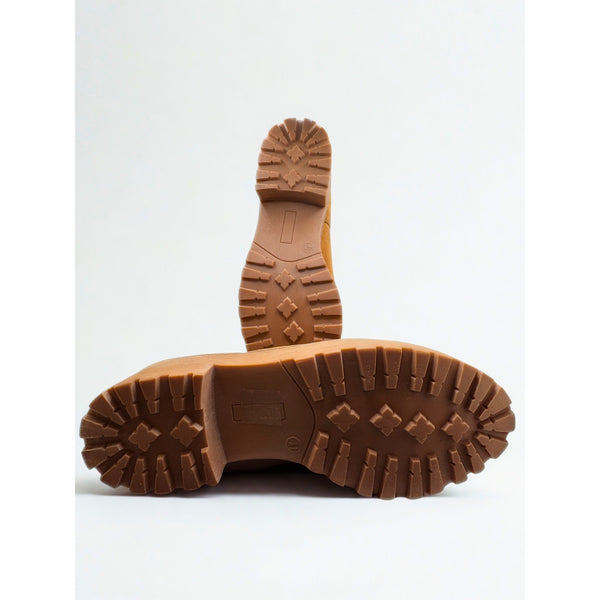 Amor Amore Chunky Leather Lace Up Platform Shoes Sz. 41 10.5 US NWOB