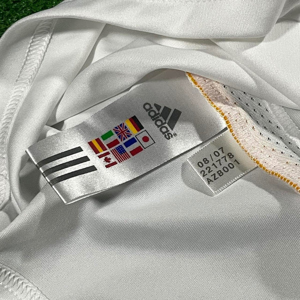 David Beckham #23 Los Angeles Galaxy Jersey M 2007/08 Adidas MLS Long Sleeve