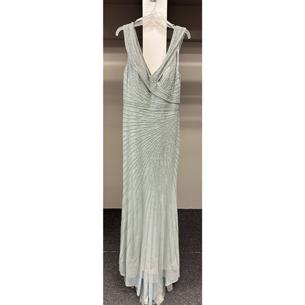 Cameron Blake CB755 - Beaded Sheath Formal Dress Sz. 12 (SAMPLE)