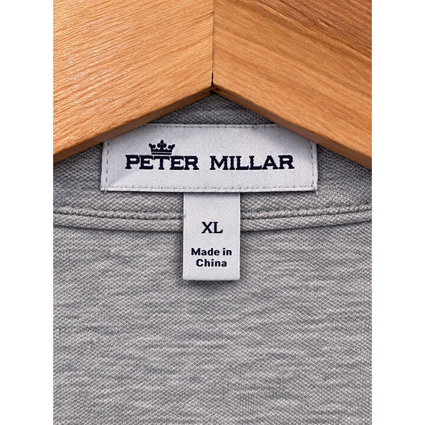 Peter Millar Royal County Down Golf Club Crown Soft Bellevue Pique Polo XL Gray