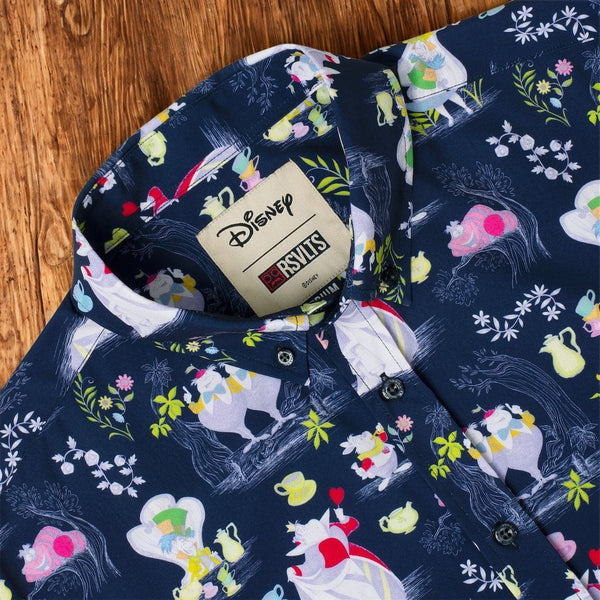 RSVLTS Disney Alice in Wonderland Curiouser and Curiouser Shirt 2XL NWOT Rare