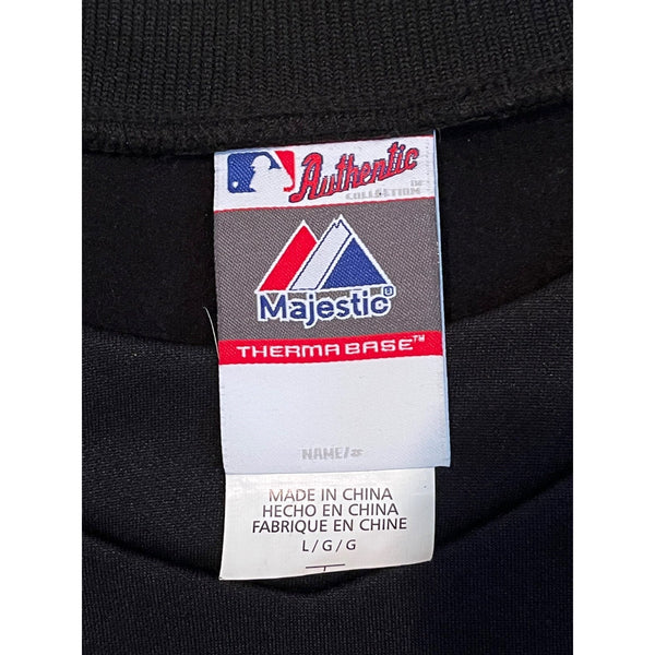Chicago White Sox Majestic Authentic Collection Pullover Sweatshirt Sz. L EUC