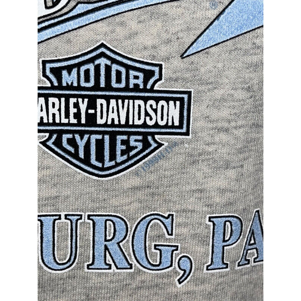 Harley Davidson Gettysburg Pennsylvania 2XL Rare Biker Ladies T Shirt Tee