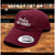 Mike's Hot Honey Promotional Dad Hat Burgundy Strapback OSFA Yupoong NWT Cap
