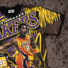 Kobe Bryant Los Angeles Lakers All Over Print Shirt Large Y2K Street Couture NBA