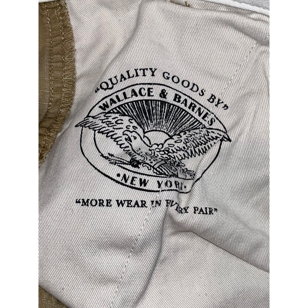 Wallace & Barnes J. Crew Ripstop Brigade Cargo Pants 34x30 Military Baggy Y2K