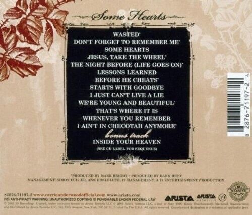 Some Hearts by Underwood, Carrie (CD, 2005)