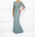 Ivonne D Exclusively for Mon Cheri 118D06 Dress Sz. 16W SAMPLE Sea Foam