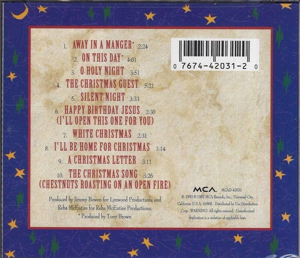 Merry Christmas To You - Audio CD By Reba McEntire - VERY GOOD