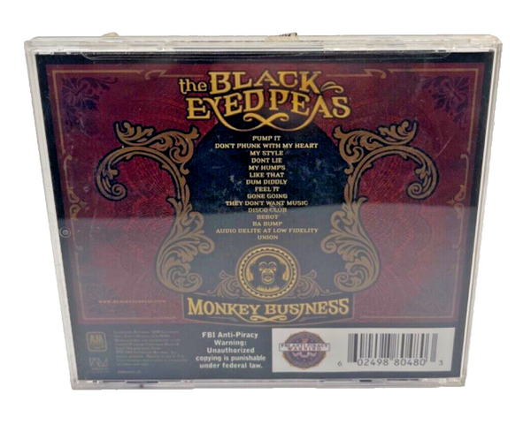 Monkey Business - Audio CD By The Black Eyed Peas - VERY GOOD