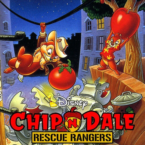 Chip 'N Dale: Rescue Rangers Disney 1985 Nintendo NES Cartridge Only