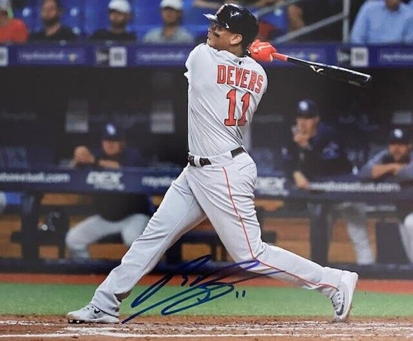 Rafael Devers Boston Red Sox Signed 8x10 Photo COA - 7