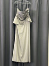 Montage by Mon Cheri 221974 Mother of Bride Dress Sz. 12 (SAMPLE) Taupe