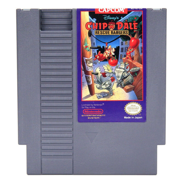 Chip 'N Dale: Rescue Rangers Disney 1985 Nintendo NES Cartridge Only
