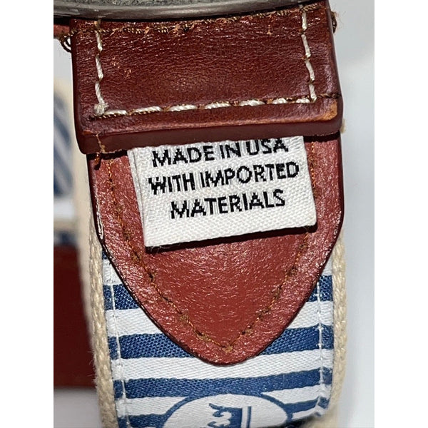 Peter Millar Needlepoint Belt 32 The 1912 Club Plymouth Meeting PA Golf USA