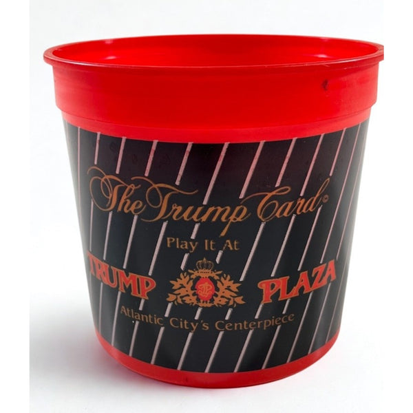 Trump Plaza Atlantic City Casino Coin Bucket Cup Set of 5 Vintage Donald Trump
