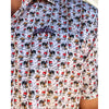 Old Row The Cowboy Killers Golf Polo Performance All Over Print Shirt XL NWT