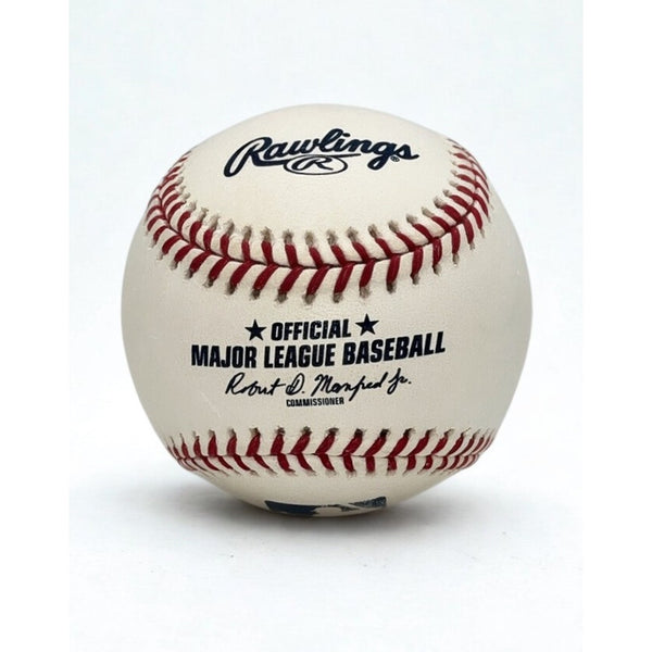 Carlos Peña Signed OML Baseball Tampa Bay Rays All-Star 1B Auto Romans 5:17