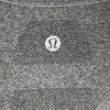 Lululemon Men's Small Breathable Running Top Gray Short Sleeve Crewneck
