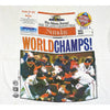 Atlanta Braves Newspaper Print 1995 World Champs Single Stitch Adult XL Vintage