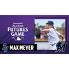 Max Meyer Autographed 2021 All Star Futures Game Baseball Miami Marlins Star