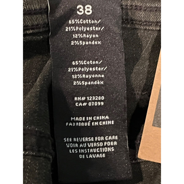 Travis Mathew Legacy Featherweight Stretch Jeans Vintage Charcoal Mens 38x34 NWT