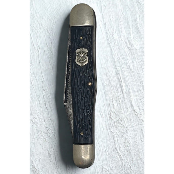 Camillus New York USA Boy Scouts Pocket Knife 3 Blade Vintage Official BSA Scout