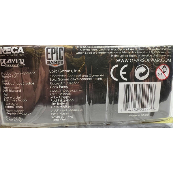 Gears of War 3 Elite Theron Onyx SDCC Exclusive 2012 NECA 7” Action Figure