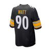 Pittsburgh Steelers TJ Watt Nike Game Jersey Mens Medium Black #90 NFL NWOT