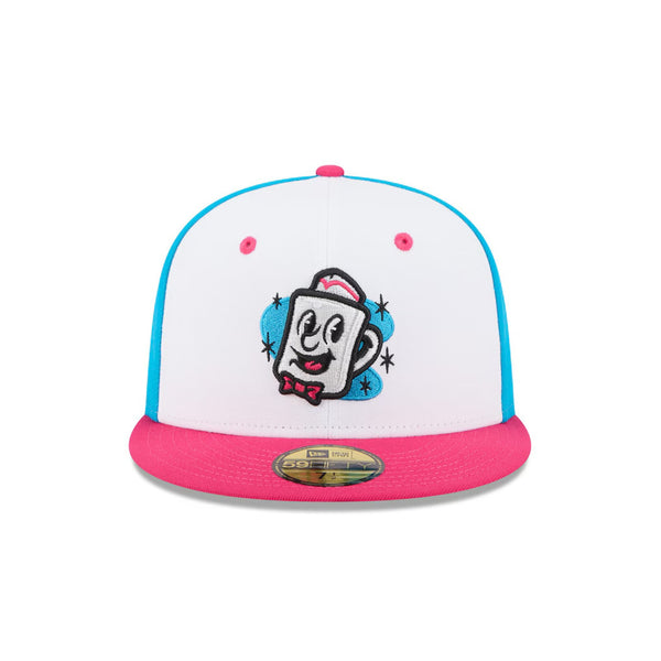 Somerset Patriots Jersey Diners New Era 59FIFTY Fitted Hat 7 1/2 MiLB NWT Rare
