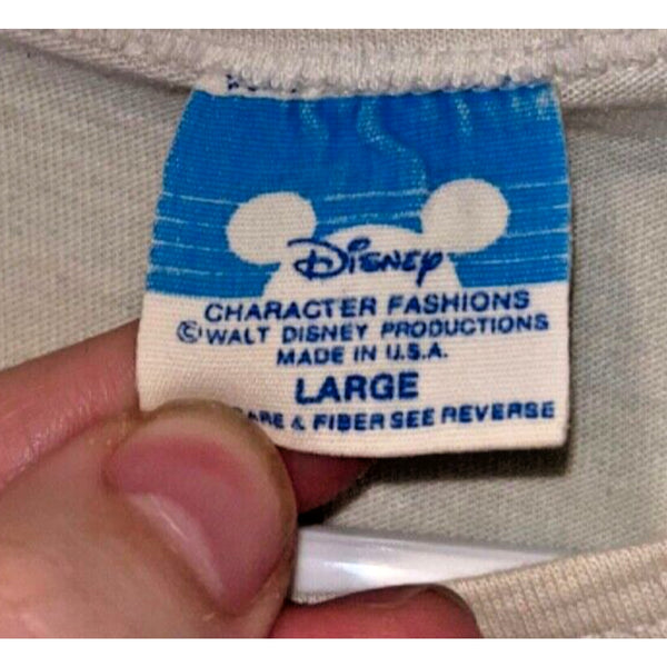 Disney Mickey & Minnie Love Graphic T-Shirt Women’s L USA Vintage 1980’s