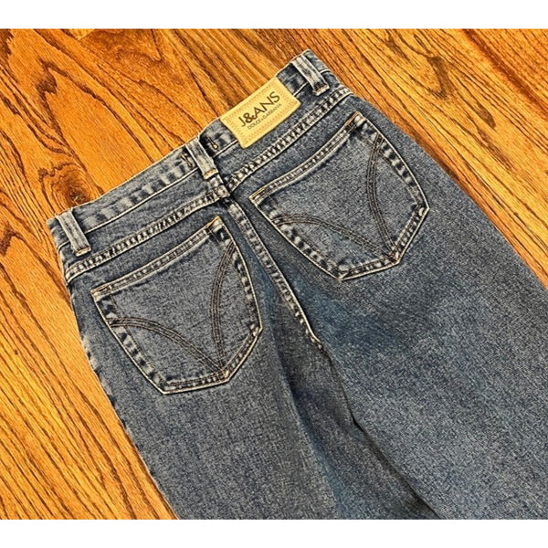 Dolce & Gabbana J&ANS Jeans Women's 29x29 Made Italy Y2K Blue Denim Straight