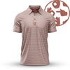 Bogey Bros "Get In The Hole" Golf Polo Shirt Men's Medium White Brown **NWOT**