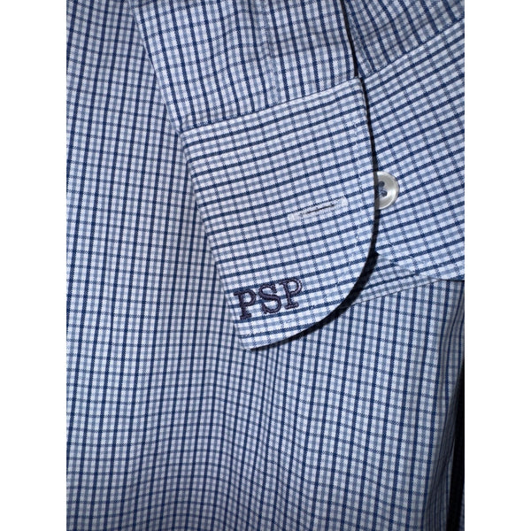 Charles Tyrwhitt Dress Shirt Non Iron Slim Fit Check Men's 16/36